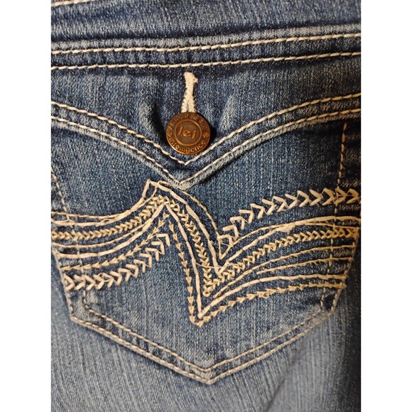 Women's LEI Bridget Curvy Bootcut‎ Jeans Size 11S - Picture 5 of 10